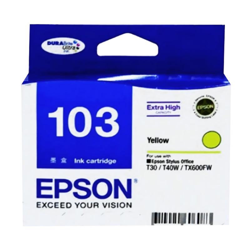 Promo Epson 103 Original Ink Cartridge - Yellow - - di Seller INK SUPPLIER  - Kota Jakarta Utara, DKI Jakarta | Blibli