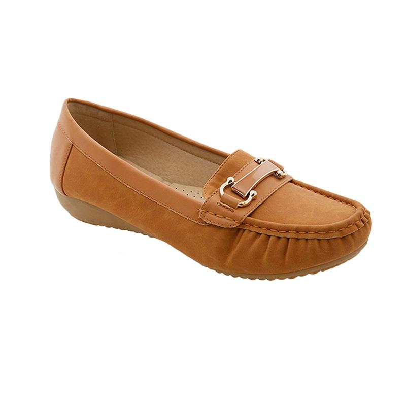 GatsuOne Reanna 2 Flat Shoes - Brown