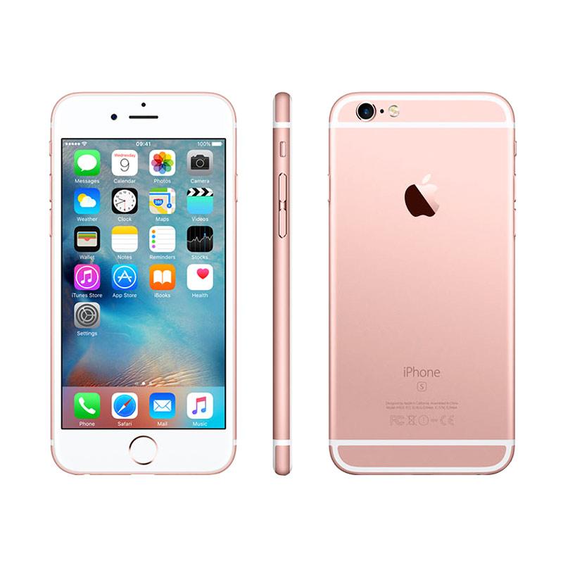 Apple iPhone 6S 16 GB Smartphone - Rose Gold + Free Tempered Glass