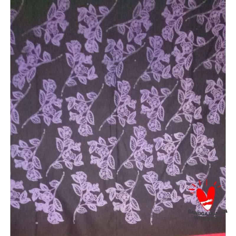 Jual Kain Batik Cap Khas Bangka Belitung Motif Bunga Kera Munting Murah Mei 2021 Blibli