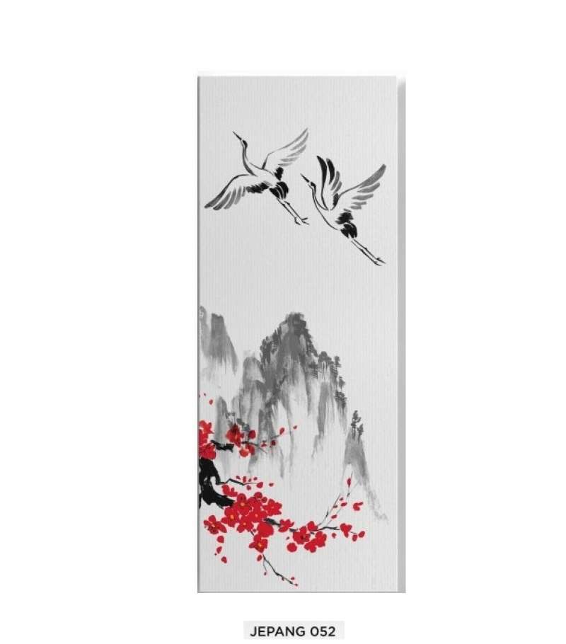 Jual Kanvas Hiasan Dinding Japan Lukisan Dekorasi Jepang 20x50cm Terbaru Juni 2021 Blibli