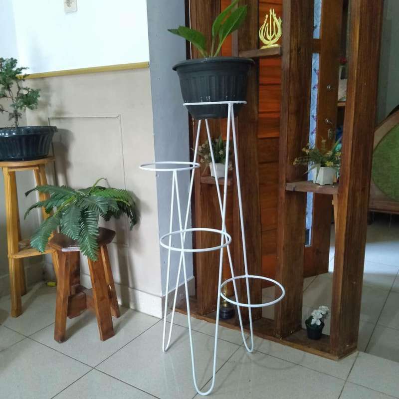 Jual Standing Pot Bunga Besi Standing Pot Besi Rak Online April 2021 Blibli