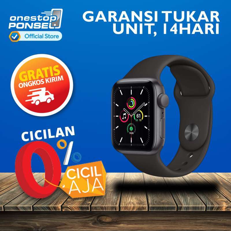 Jual Apple Watch SE 40mm Space Gray di Seller One Stop Ponsel - Kota  Jakarta Pusat, DKI Jakarta | Blibli