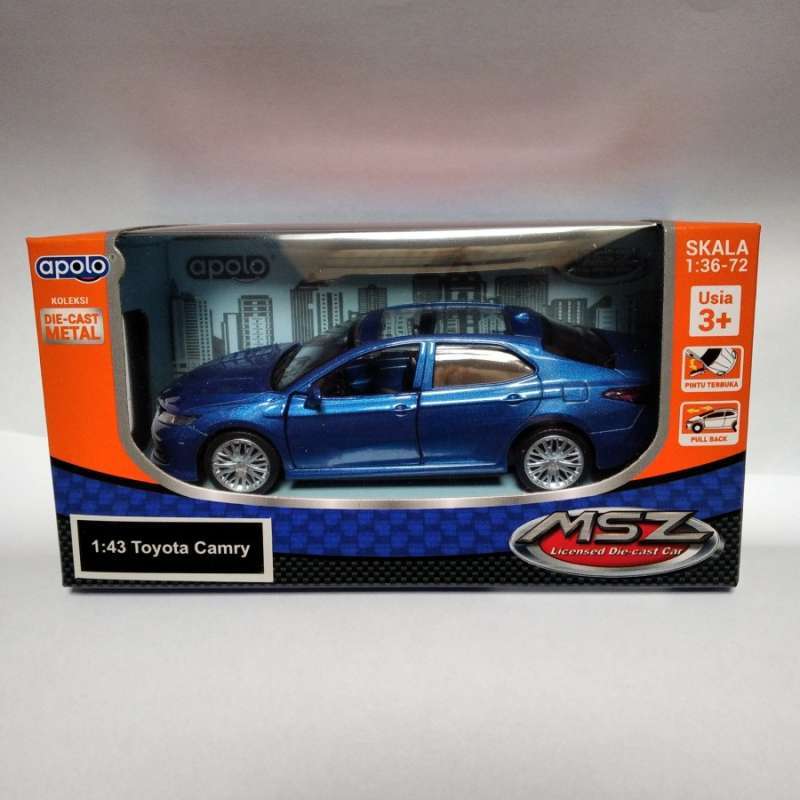 Jual Diecast Apolo Toyota Camry Biru di Seller Toys supply
