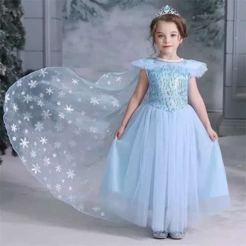 Baju elsa deals frozen online
