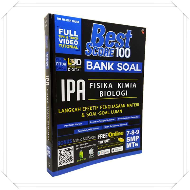 Jual Buku Smp Best Score 100 Bank Soal Ipa Smp Mts 7 8 9 Online April 2021 Blibli