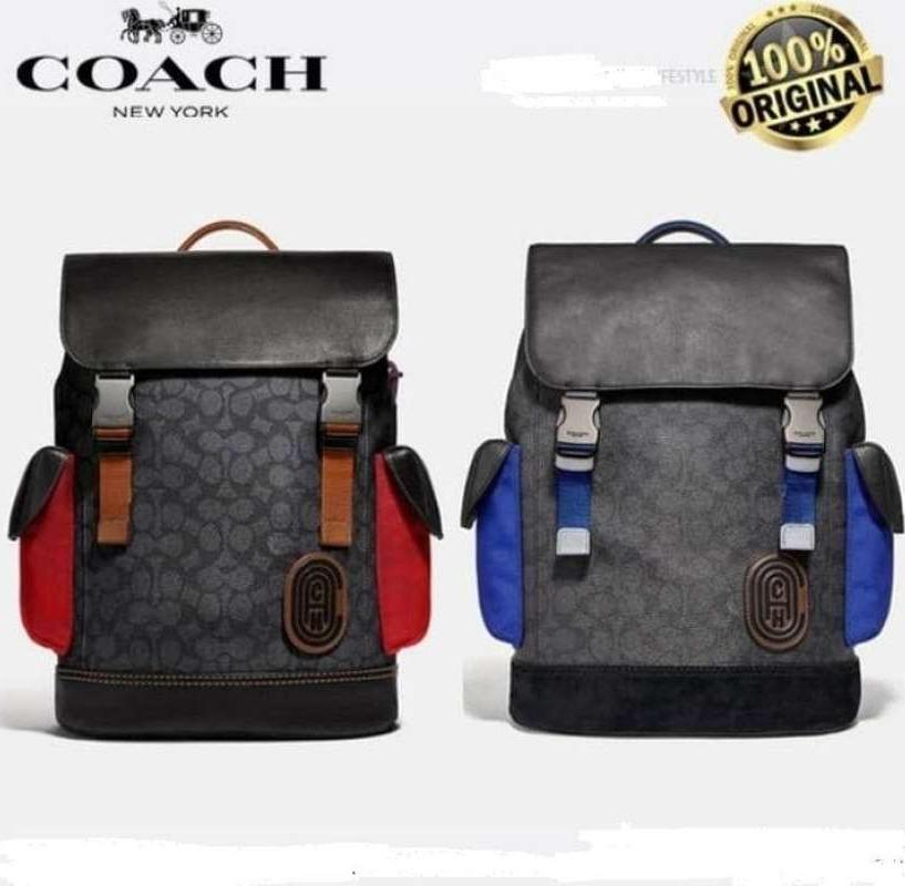 Harga backpack coach on sale