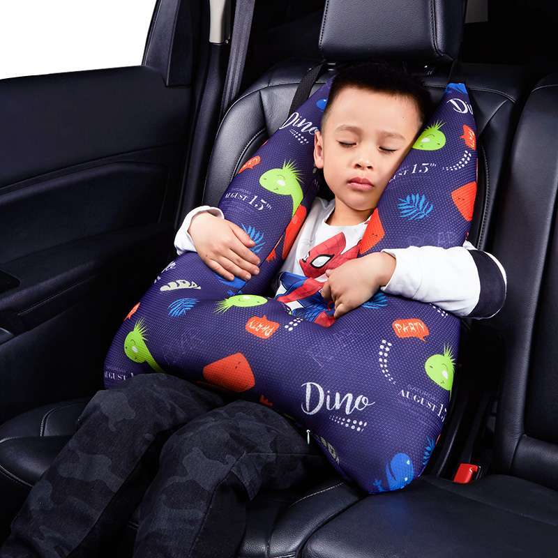 Car Kid Sleeping Pillow Bantal Tidur Seat Belt Mobil Anak Kecil