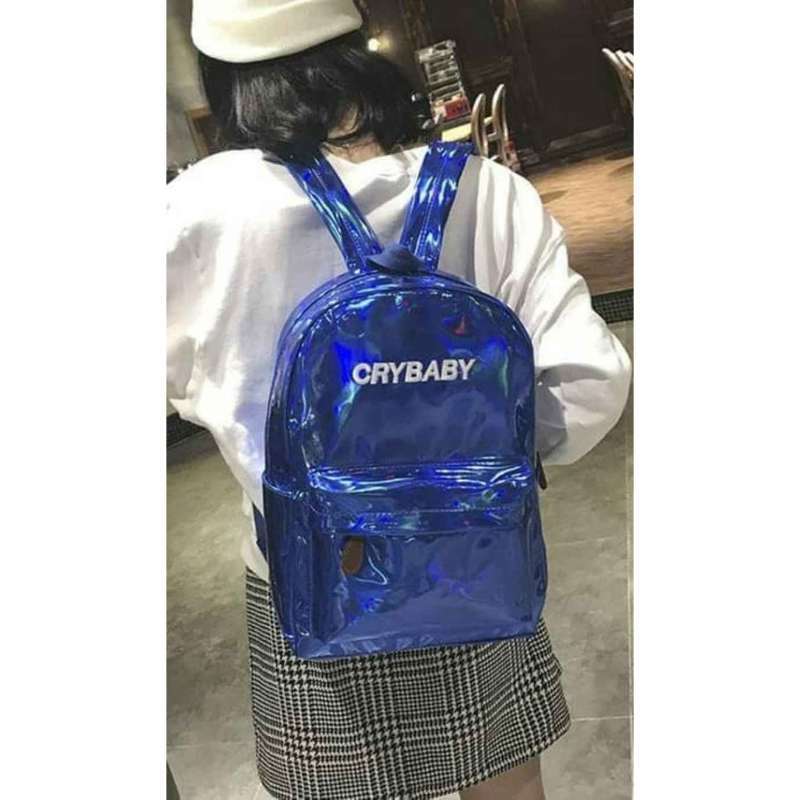 Promo Tas Ransel Tas Backpack Hologram Cry Baby Import Biru Diskon 15 Di Seller Bigshop 88 Pekalangan Kota Cirebon Blibli