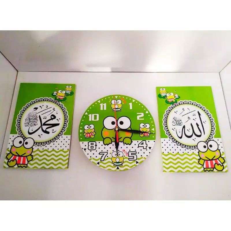 Jual Set Jam Dinding Kaligrafi Karakter Murah Terbaru Juli 2021 