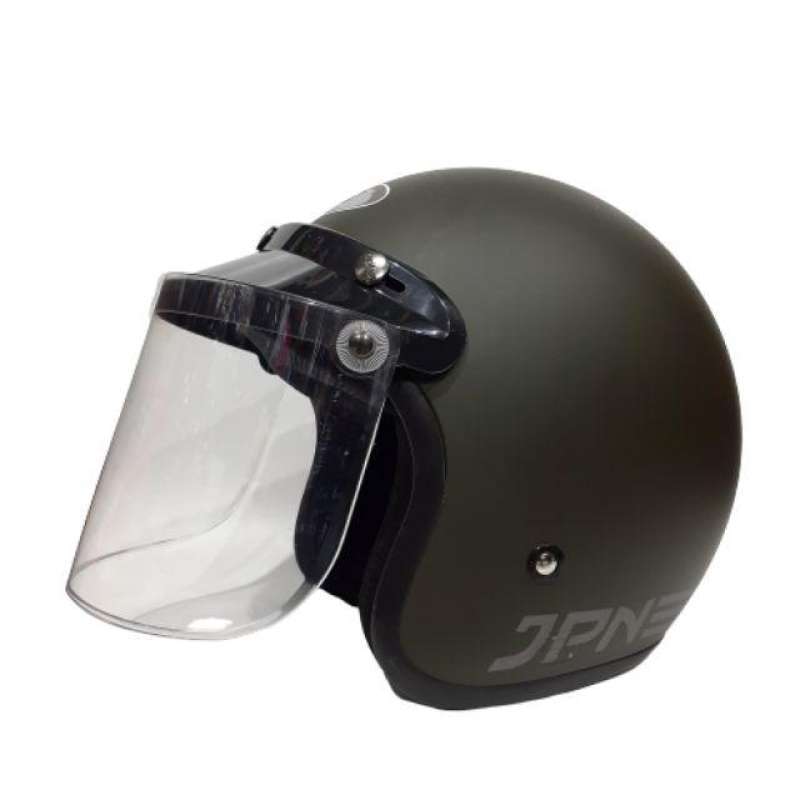 Helm Bogo Retro JPN ARC Hijau Army Doff 