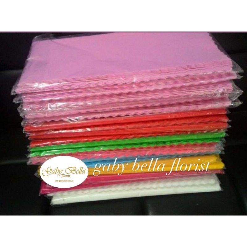 Jual Kertas Buket Bunga Wrapping Buket Paper Wrapping Tisu Buket Online April 2021 Blibli