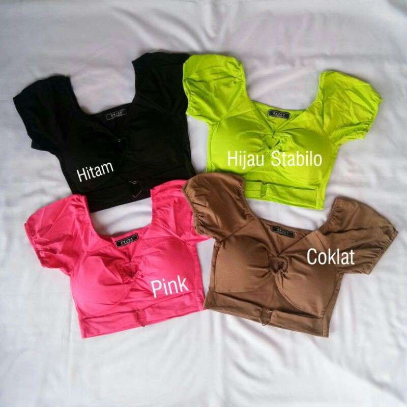 Jual Leca Top Import Bkk Atasan Wanita Baju Crop Top Import Atasan Crop Wanita Summer Collections Murah Mei 2021 Blibli
