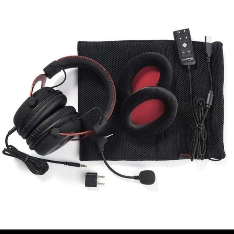 HyperX Cloud II Pro Gaming Headset Red - Sinar Prakasa Indonesia