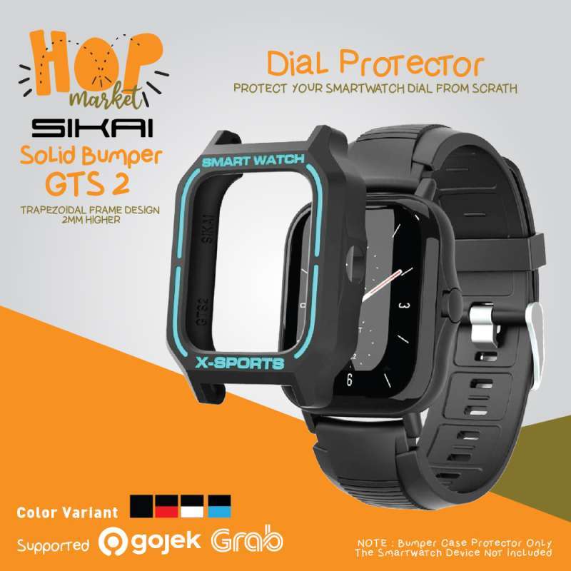 Promo Sikai Solid Bumper Doff 2col Case Screen Protector Frame Cover For Amazfit Gts 2 Gts2 Diskon 24 Di Seller Hop Market Official Store Duri Kosambi Kota Jakarta Barat Blibli