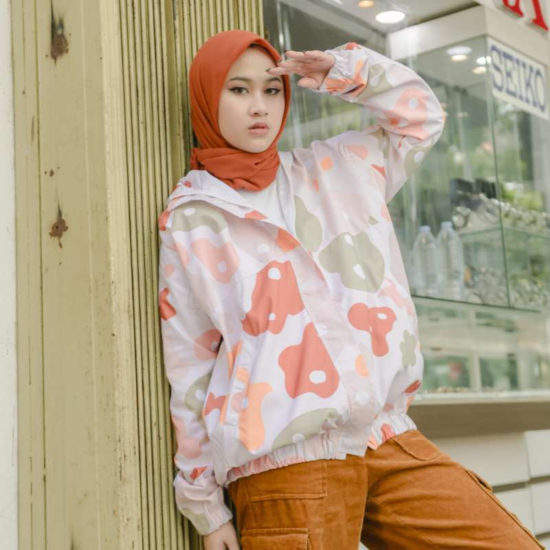 Jual Jaket Hoodie Wanita Hijab Kekinian Terbaru Harga Promo