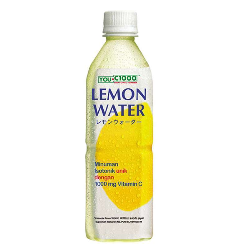 Jual You C 1000 Isotonik Lemon Water 500 Ml Online April 21 Blibli