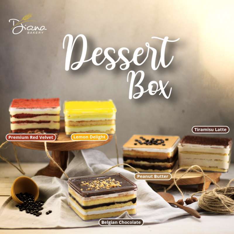 Jual Diana Bakery Dessert Box Peanut Butter Kue Kacang Cake Peanut Diana Bakery Online April 21 Blibli