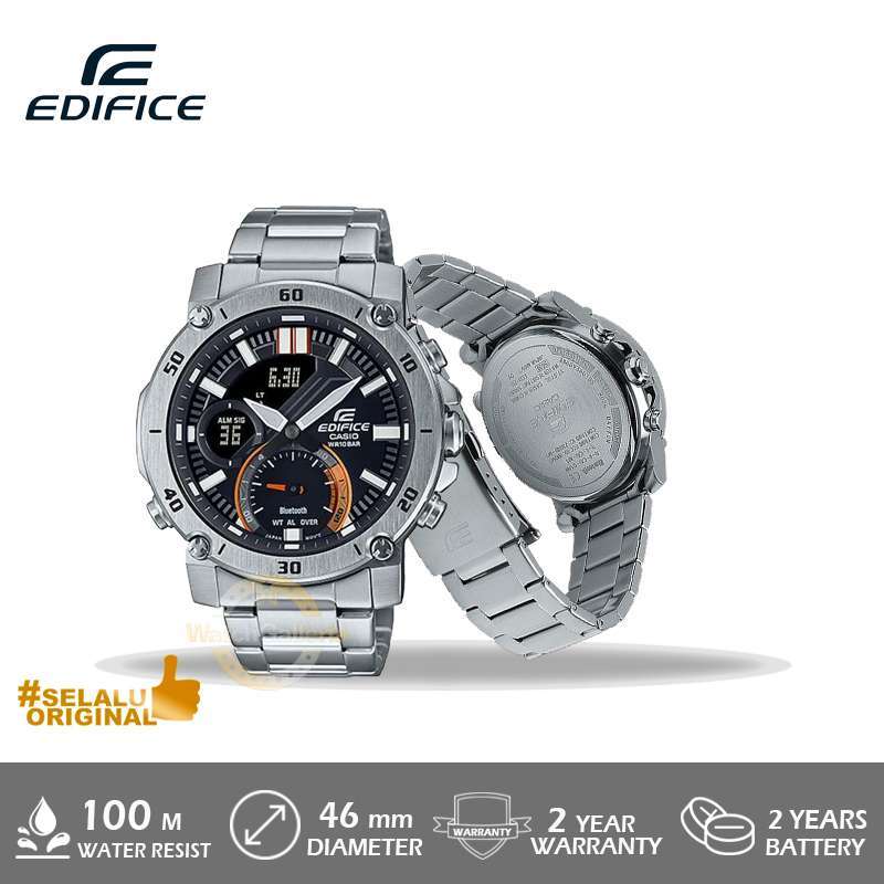Jam Tangan Casio Edifice ECB 20D 1A Original Murah