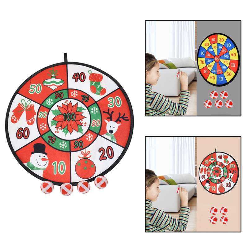 Promo Kids Dart Board Set, Fabric Game Dart Board with Sticky Balls and  Hooks Safe Dart Game Animals Party Favor for Kids Toddlers di Seller Homyl  - China | Blibli