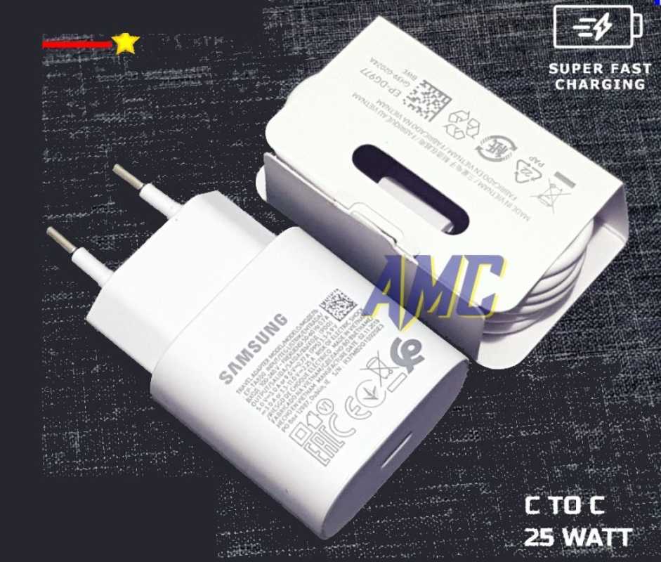 charger samsung note 20 note 20 ultra original 100 c to c 25 watt