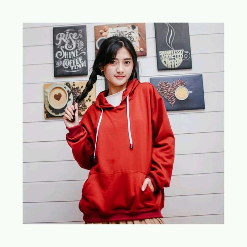 Jual Hoodie Sweater Polos Natural HARGA SATUAN bisa untuk couple
