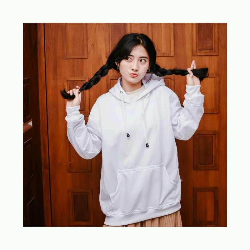Jual Hoodie Sweater Polos Natural HARGA SATUAN bisa untuk couple