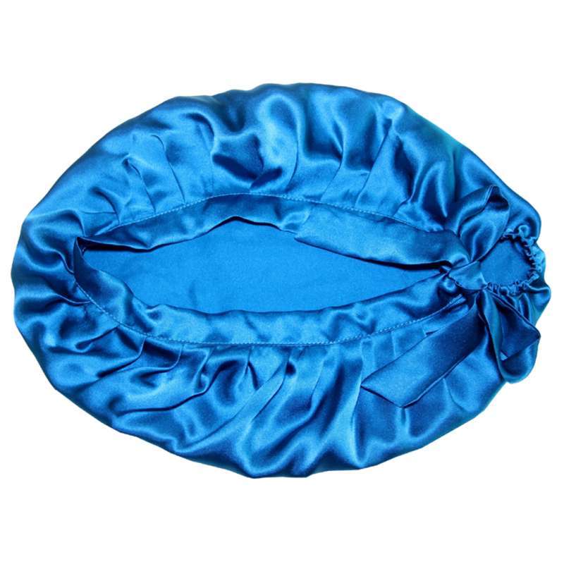 Pure Silk Sleep Hats Wrap Night Cap 