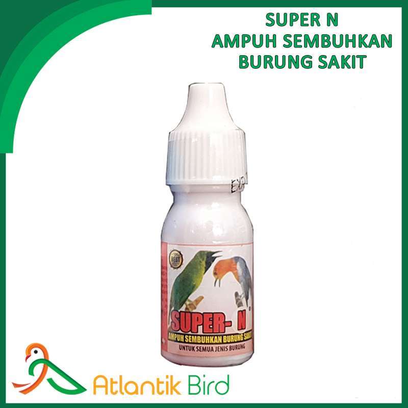 Jual Atlantik Bird Super-N Obat untuk burung sakit dan vitamin penambah stamina di Seller Atlantik Bird - Kota Tangerang, Banten | Blibli