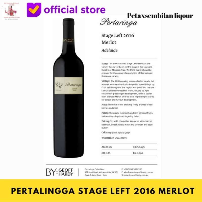 Promo Pertaringga Stage Left Merlot di Seller Queen liquor ...