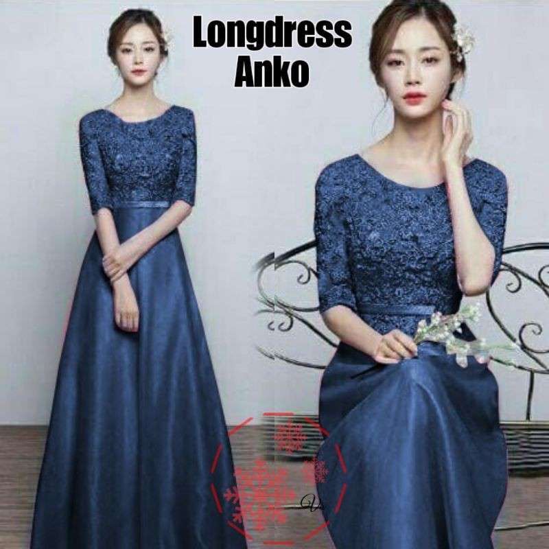 Promo Long Dress Ashila | Dress Wanita 