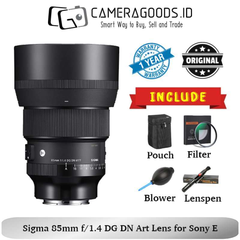 sigma 85mm f 1 4 dg dn art lens for sony e mount