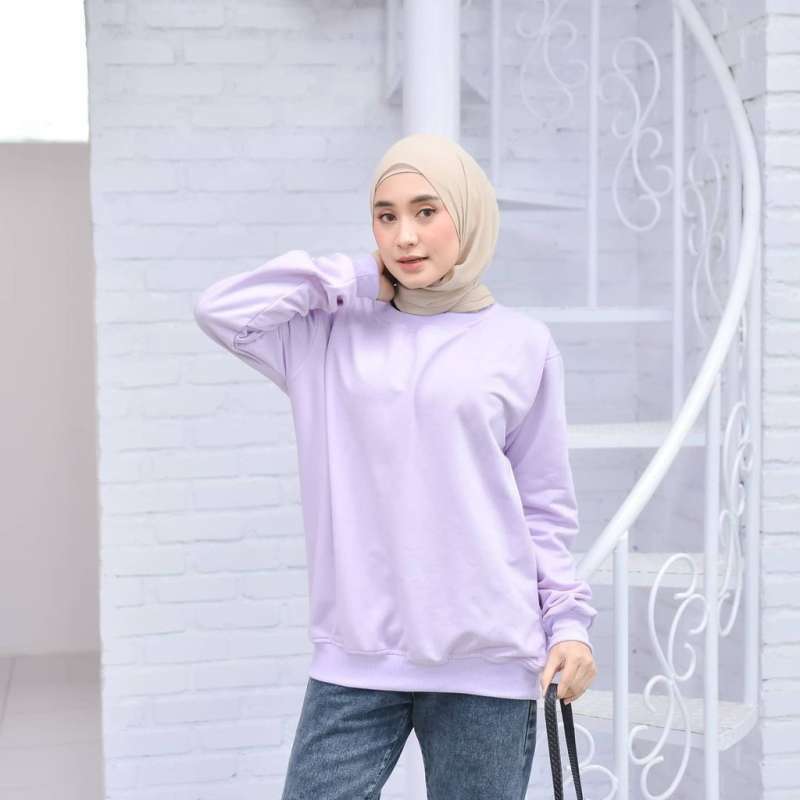 UNISEX LILAC SWEATER BASIC 