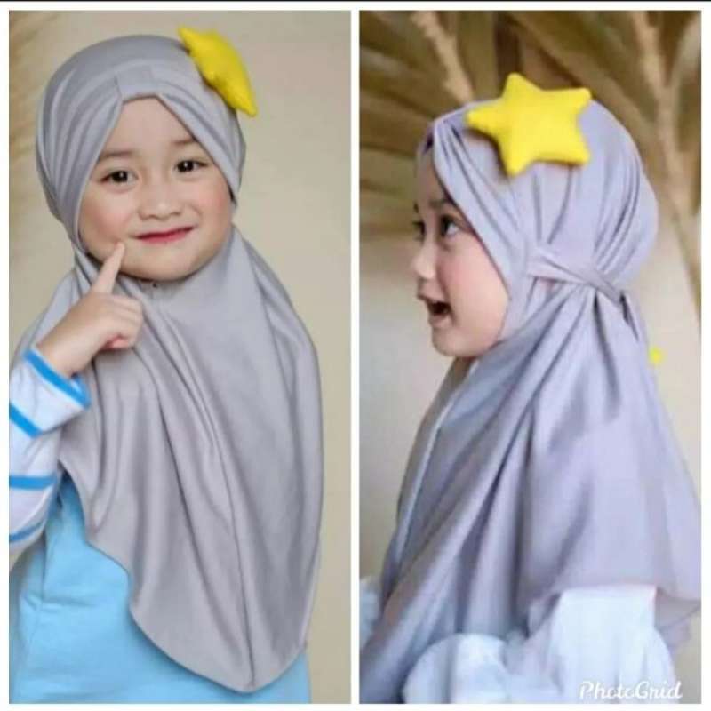 Jual Kerudung Jilbab Anak Model Bintang Abu Di Seller Halwahijab15 Kab Bandung Jawa Barat Blibli