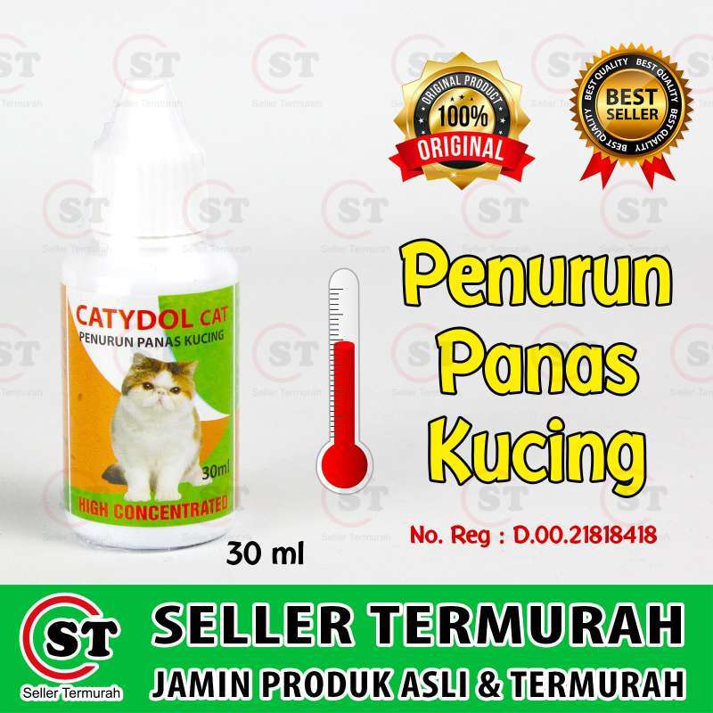 Catydol Drop 30ml Obat Penurun Panas Kucing Cat Kitten Adult Demam Pilek Bersin Terbaru Agustus 2021 Harga Murah Kualitas Terjamin Blibli