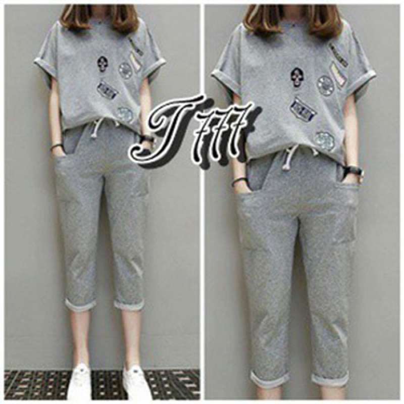 Jual Fashion Pakaian Wanita Set Atas Bawah Stelan Champions Abt Fashion Murah Mei 2021 Blibli