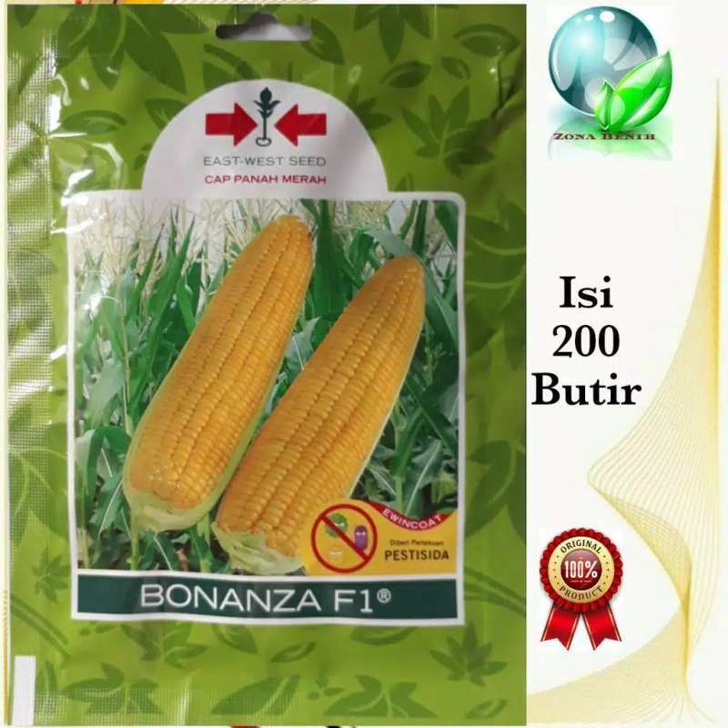 Jual Benih Jagung Manis BONANZA F1 Isi 200 Butir. Bibit ...