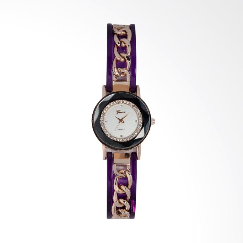 Geneva Analog FIN-250 C Jam Tangan Fashion Wanita - Purple