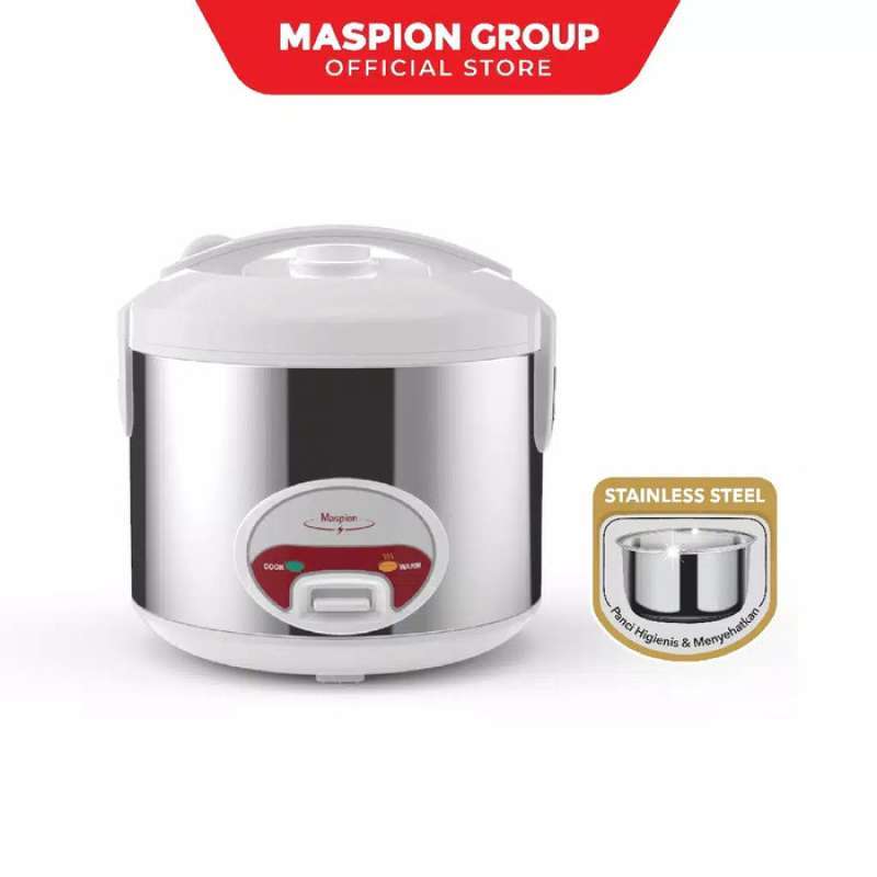 Maspion rice 2025 cooker stainless