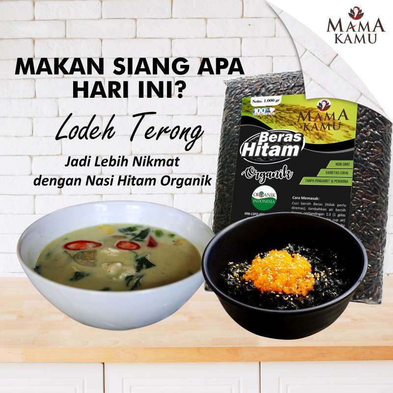 Mama Kamu Beras Hitam Organik Pulen 1 Kg Terbaru Agustus 2021 Harga Murah Kualitas Terjamin Blibli