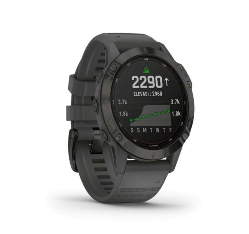 Jual Garmin Fenix 6 Pro Solar Smartwatch Original Garansi Resmi 2 Tahun di  Seller DroneStore - Kab. Tangerang, Banten | Blibli
