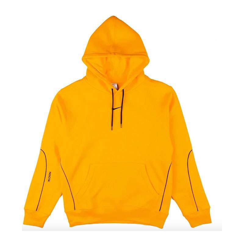 nike fleece hoodie yellow
