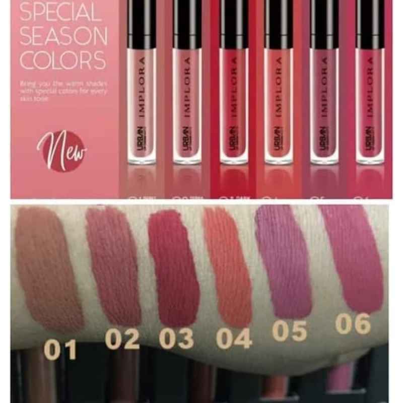Implora urban sales lip cream matte