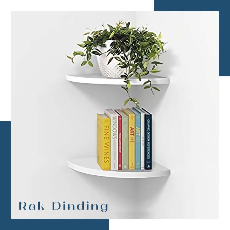 Jual Rak Dinding Seprempat Lingkaran 2 Set Hiasan Dinding Tempat Boneka Hiasan Minimalis Terbaru Juli 2021 Blibli