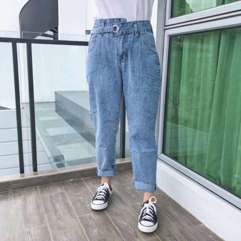 boyfriend high waist jeans