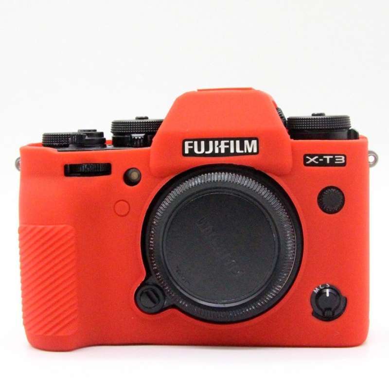 silicone case fujifilm xt3 karet rubber tas kamera fuji x t3