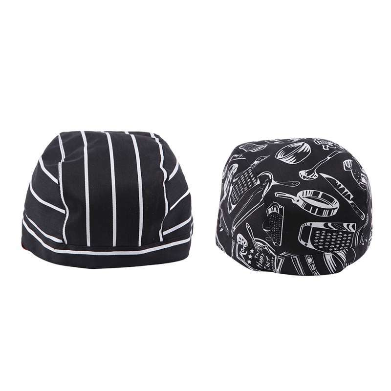 Promo 2 PCS Pirate Style Chef Cap Hat 