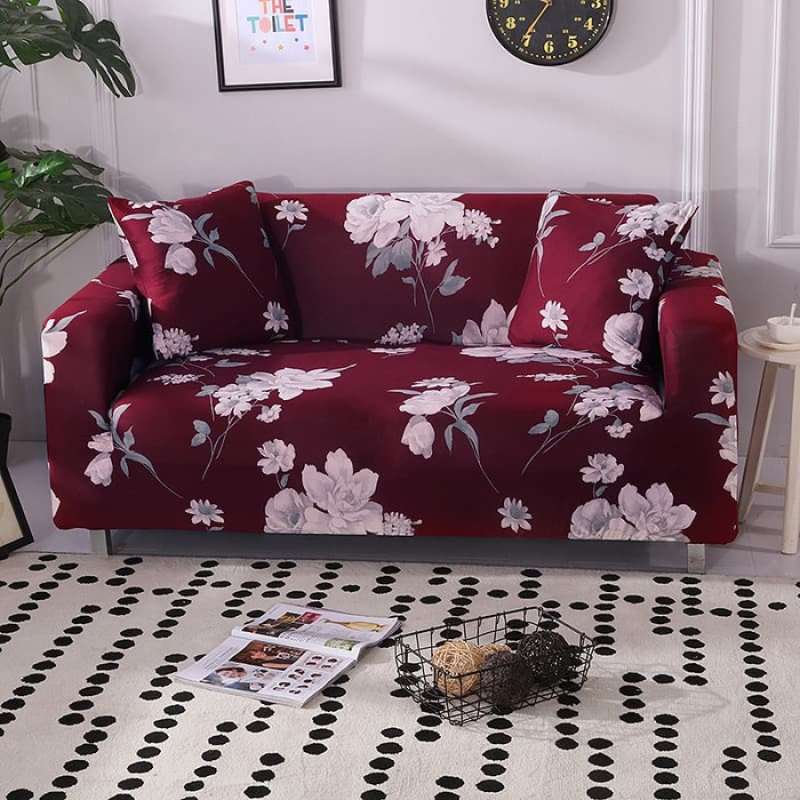 Promo Cover Sofa Seater Sarung, How To Cover Sofa With