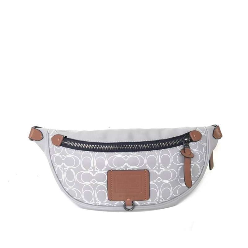 Rivington belt bag in reflective signature leather clearance