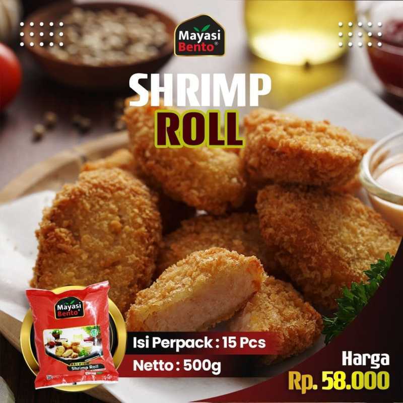 Jual Shrimp Roll Mayasi Bento Udang Ayam Tanpa Pengawet Ada Bpom Frozen Food Siap Goreng Premium Bento Murah Mei 2021 Blibli